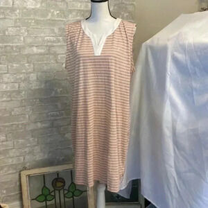 Woman’s Nautica sleeveless casual shirt style ladies dress size XXL